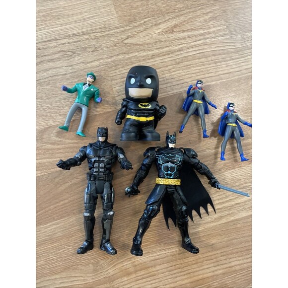 Mattel Other - Mattel DC Multiverse Justice League Batman "Batfleck" 6" Action Figure Lot